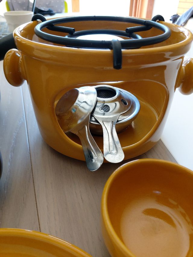 Servizio da raclette/fonduta per 6