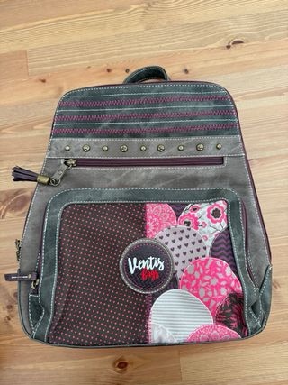 Mochila cuero Ventis