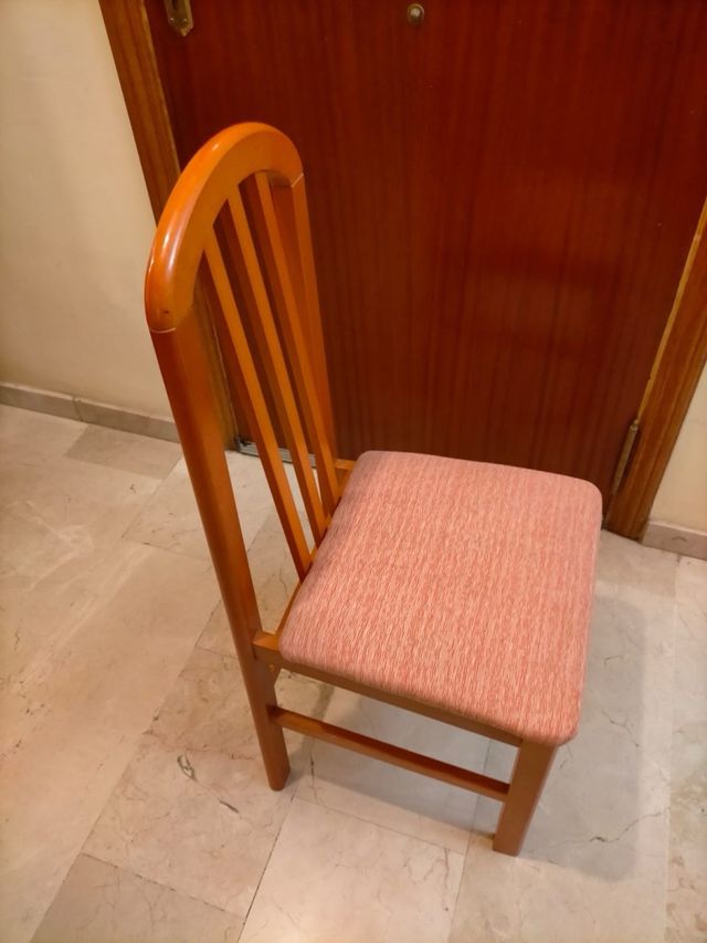Sillas madera