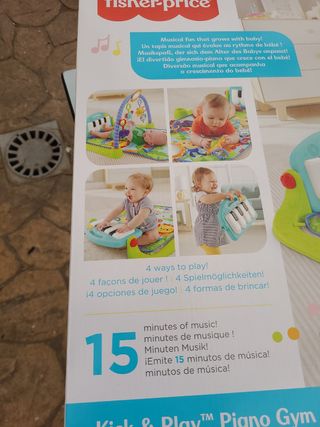 Alfombra gimnasio para bebe
