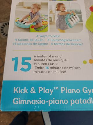 Alfombra gimnasio para bebe