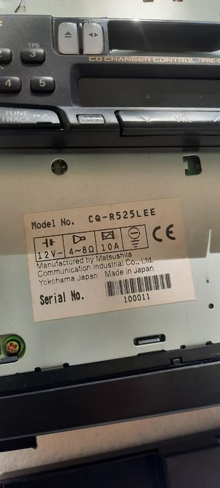 RADIO CASSETTE COCHE PANASONIC R525LEE