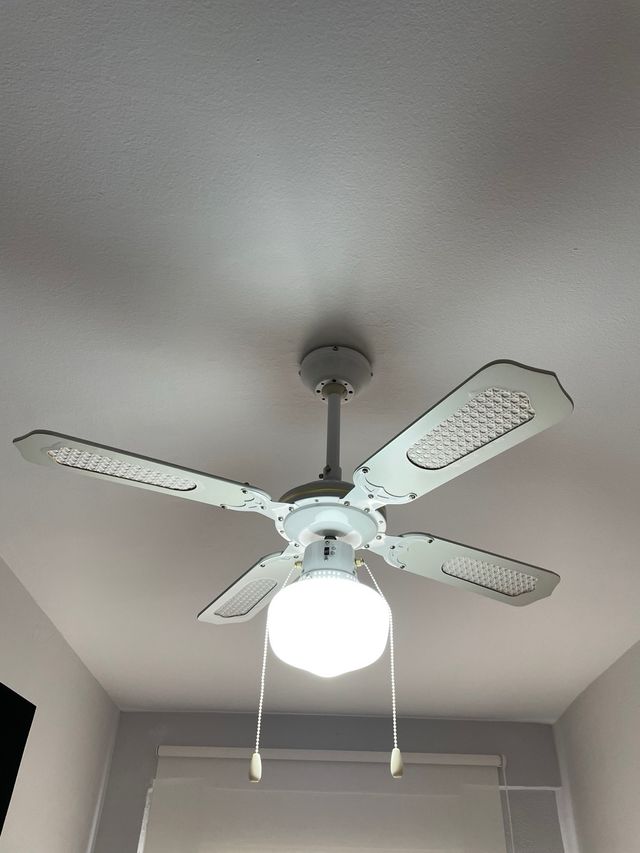 Lampara ventilador techo