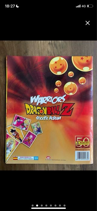 Dragon ball Z warriors stickers