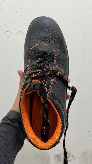 Zapato punta de acero de seguridad talla 38 