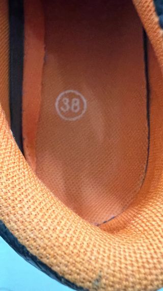 Zapato punta de acero de seguridad talla 38 