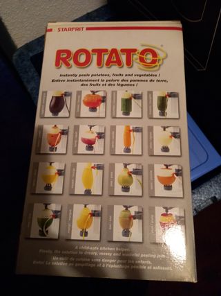 Pelador patatas y frutas