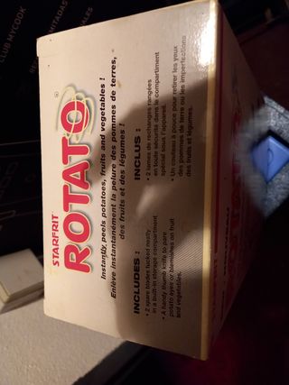 Pelador patatas y frutas