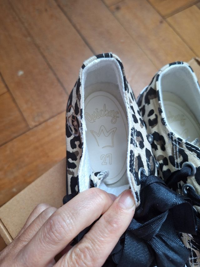 Zapatillas quickas talla 27