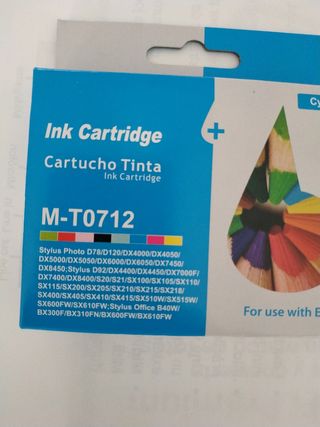 Cartuchos tinta impresora Epson 