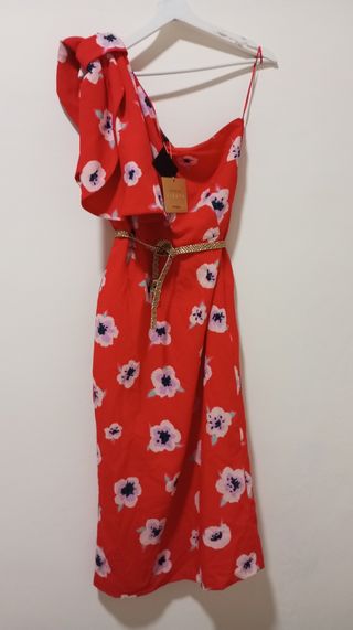 Vestido midi  para evento, boda