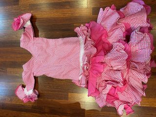 Traje vestido de flamenca gitana