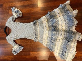 Traje vestido de flamenca gitana