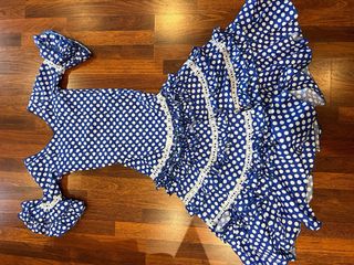 Traje vestido de flamenca gitana