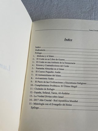 LUNA CRECIENTE de Miguel Diez