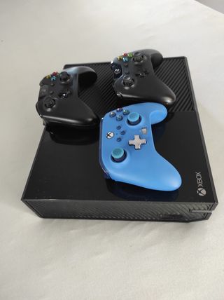 Xbox one negra de 350 gb