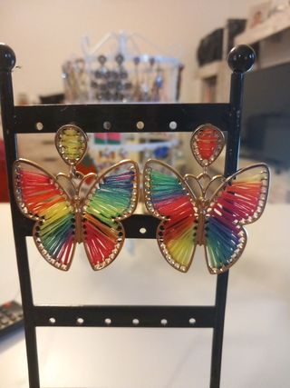 Cinturón infantil arco iris con hebilla