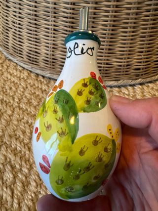 Oliera con tappo dosatore inox🇮🇹