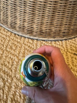 Oliera con tappo dosatore inox🇮🇹