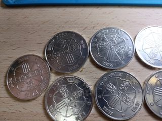 15 MONEDAS 100 PTS FRANCO