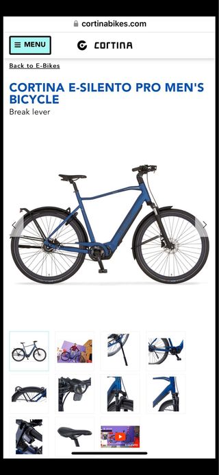 Super ebike cortina .