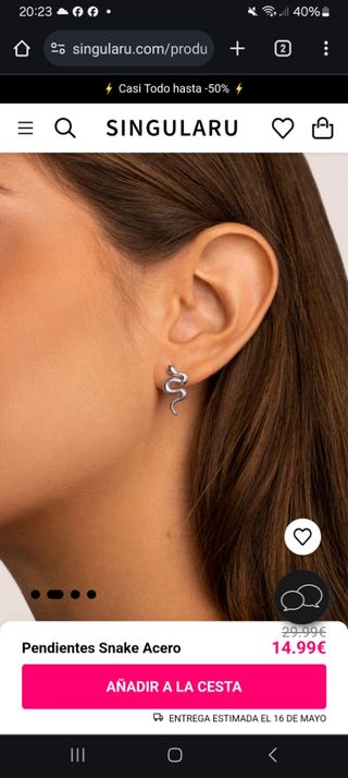 Cinturón infantil arco iris con hebilla