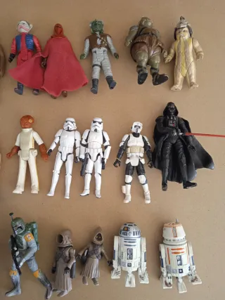 Vitrina colección de figuras de acción