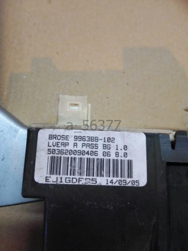 Elevalunas delantero derecho Citroen C4 I a_56377