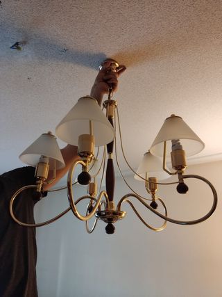 Lámpara de araña de salón