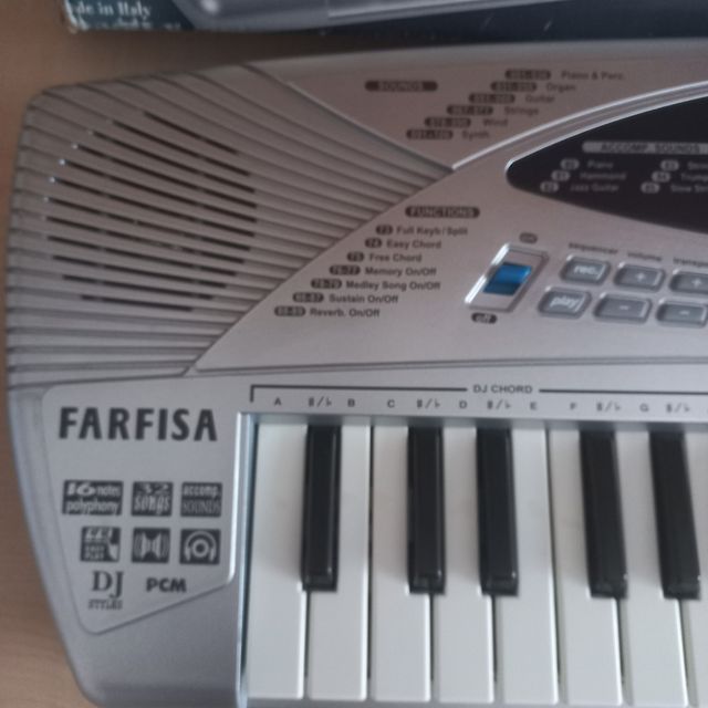 Pianola tastiera elettronica FARFISA