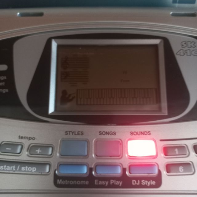 Pianola tastiera elettronica FARFISA