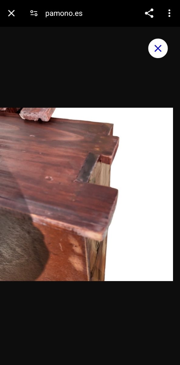 Cajonera antigua, Países Bajos, siglo XIX