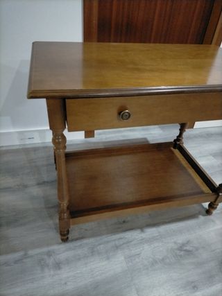Mesa camilla o aparador tv madera pino