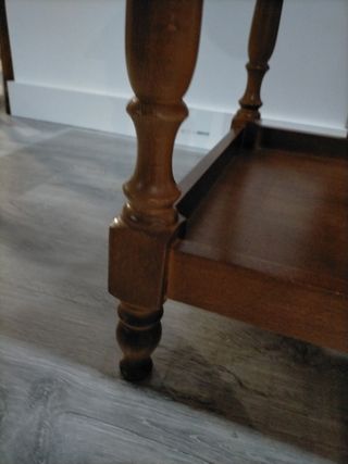 Mesa camilla o aparador tv madera pino