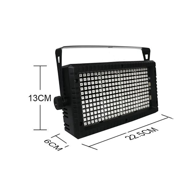 ✅️2 Luz estroboscopica Led 288 RGB para Escenario