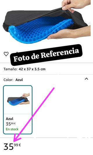 Cojín De Gel para silla