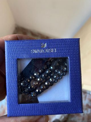 Pulsera Swarovski Negra