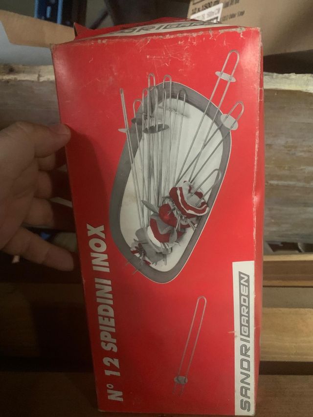 Set 12 piedini INOX 30cm Sandri Garden