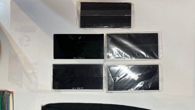 Cristales soldadura lote