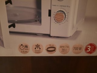 Microondas Silvercrest 700w