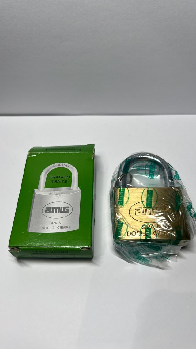 Candado Laton Amig 2 unidades