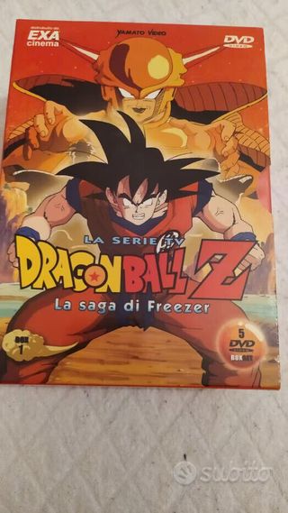 dragonball saga di freezer 5 dvd + 2 film