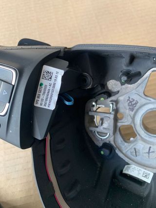 Volante con levas seat altea