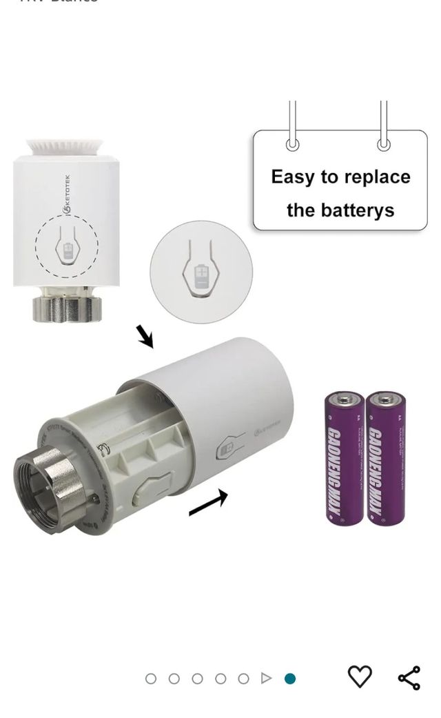 Termostato para radiador