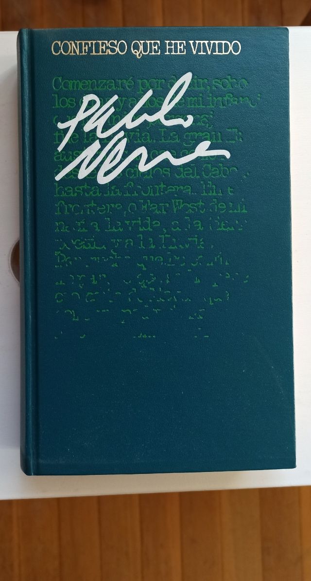 Libro Confieso que he vivido 