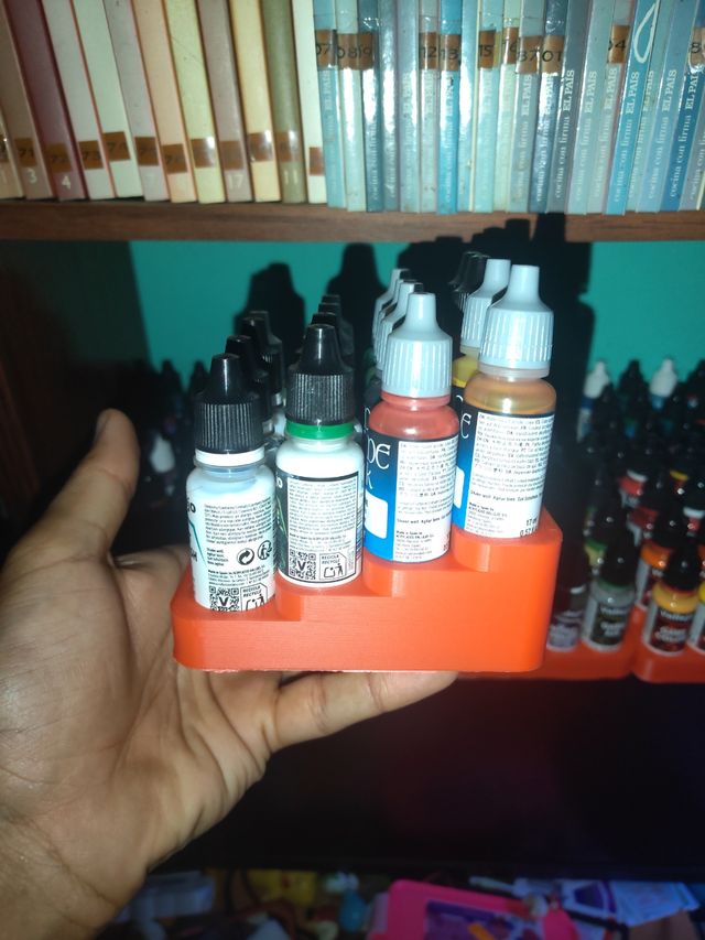 Vallejo soporte pinturas