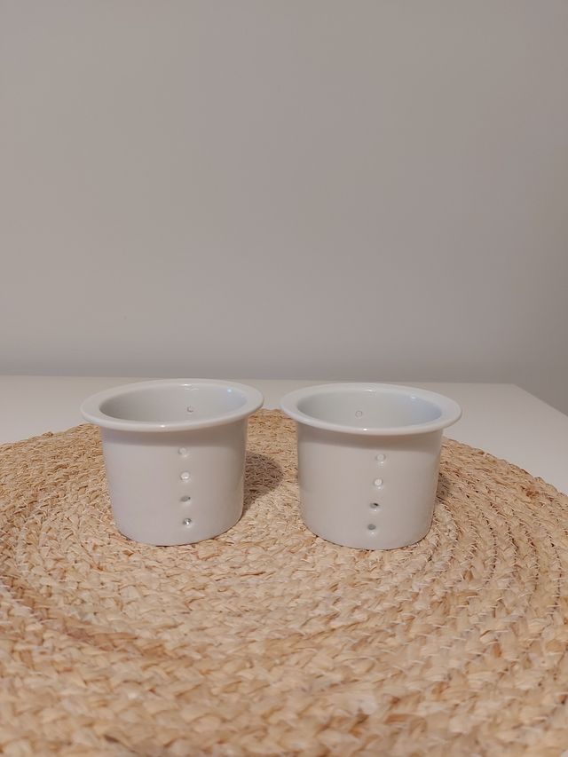 2 Filtri in ceramica per te' e tisane