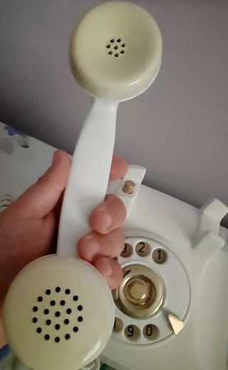 telefono fisso vintage Sitel Con Disco GIREVOLE co