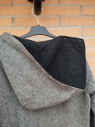 Abrigo de paño doble