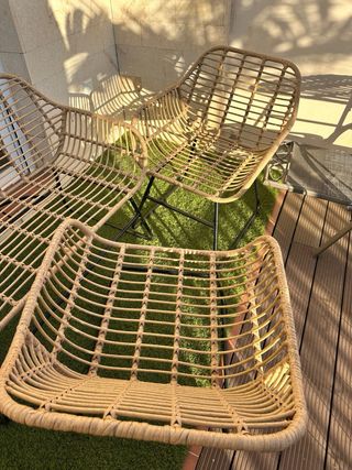 Conjunto de terraza exterior 